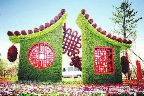 陕西渭南雕塑专业 ,结造型大型仿真绿雕如何制作