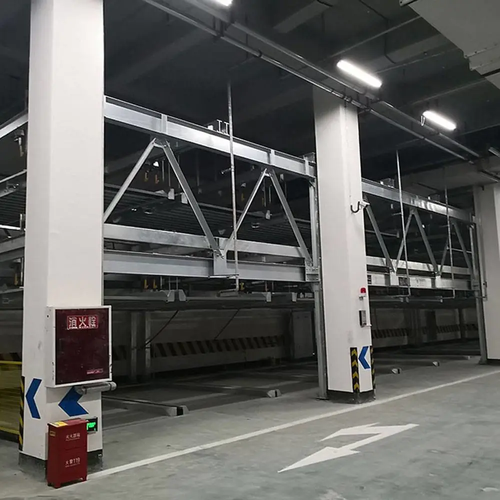 咸阳市长武立体车库租赁 自动化机械停车设备 二手停车设备出租 莱贝交通停车库租用安装