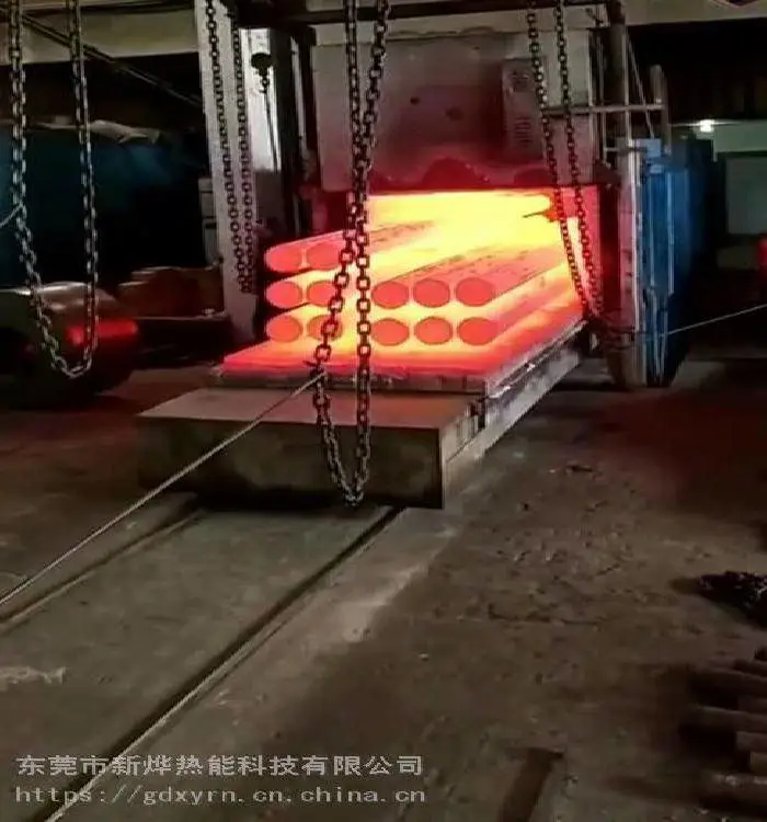 新烨热能产RT2系列台车式电阻退火炉 大型机架淬火退火炉定制