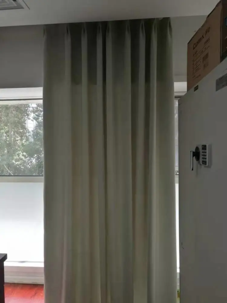 北京窗帘滑轨定制 鑫艺诚纯棉窗帘源头厂家