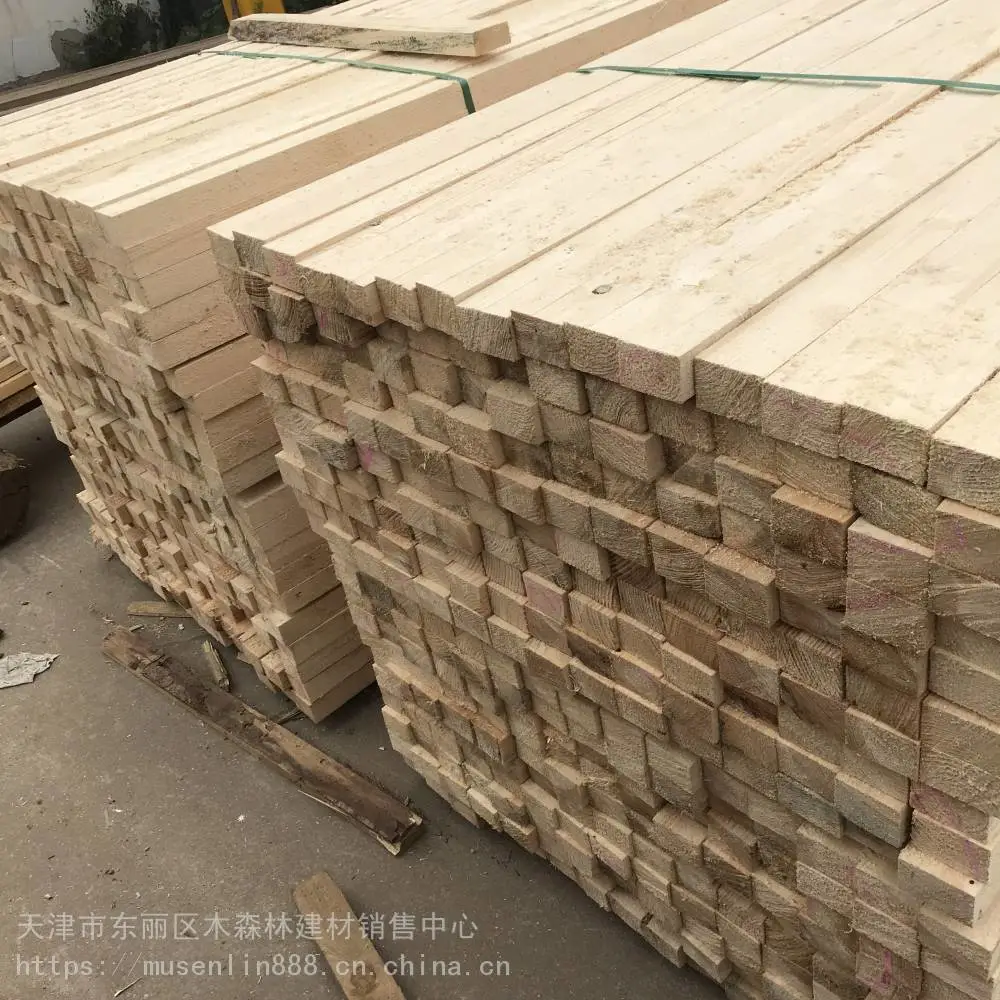 新乐建筑方木材质一方 张北木方批发市场5×7木方