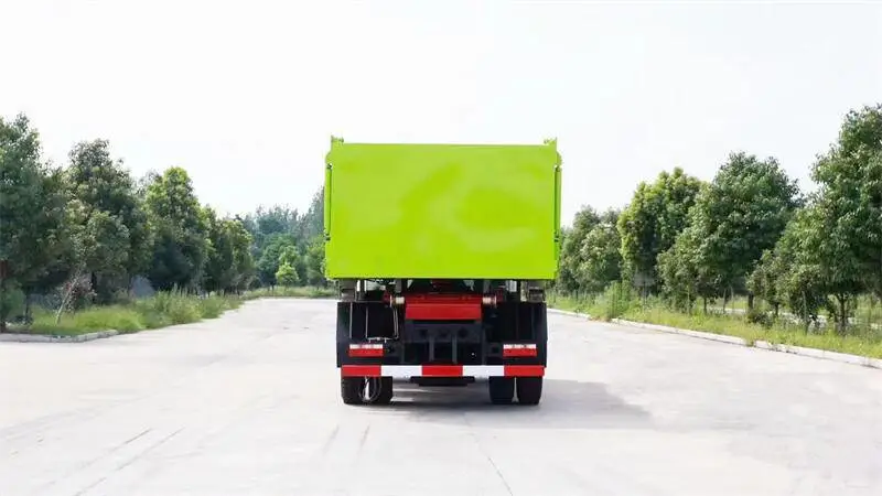 p1型车厢可卸式垃圾车 江西东风d9勾臂垃圾车