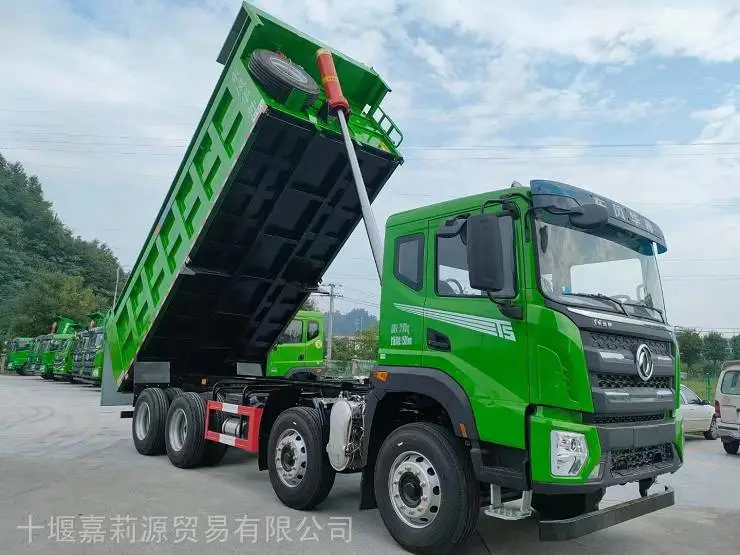 轻皮8x4东风华神270国六自卸车报价，新款东风270前四后八自卸车报价