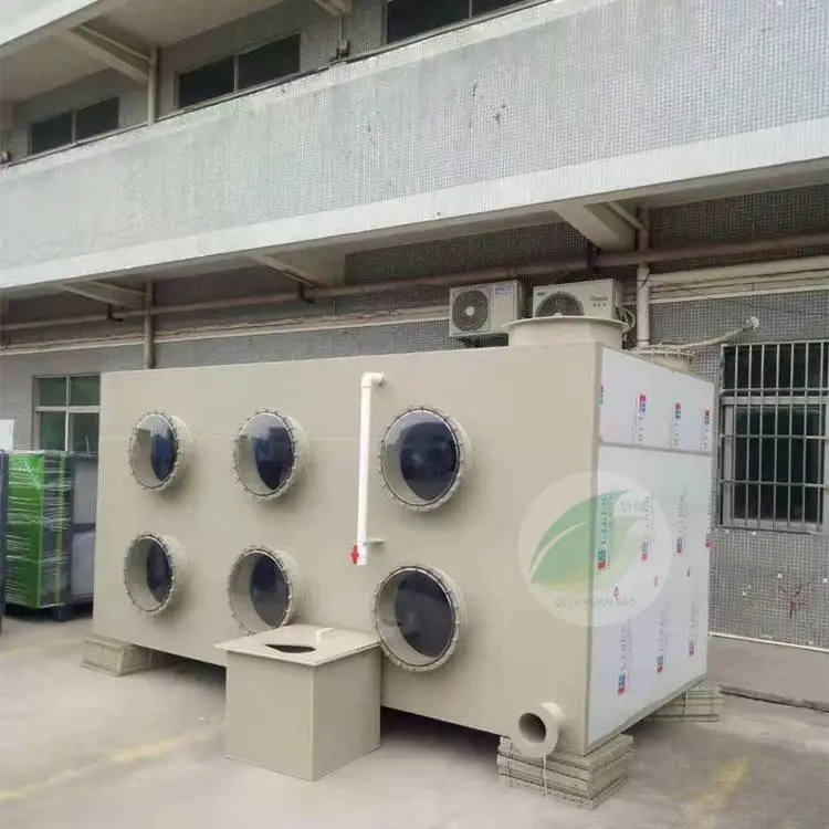 启绿环保生物滴滤除臭塔 工厂废气净化处理装置