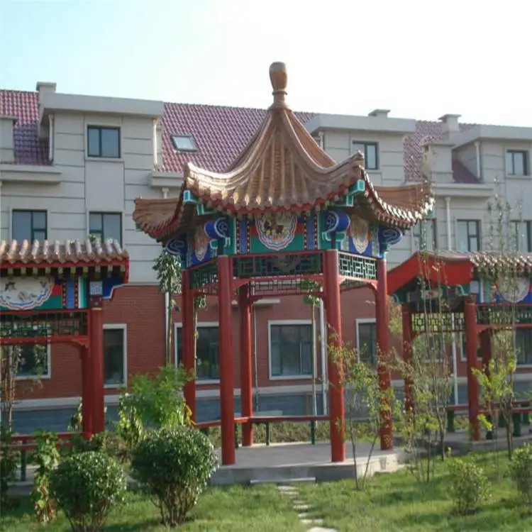 运城古建凉亭 防腐实木景观凉亭 清秀园林 货源充足