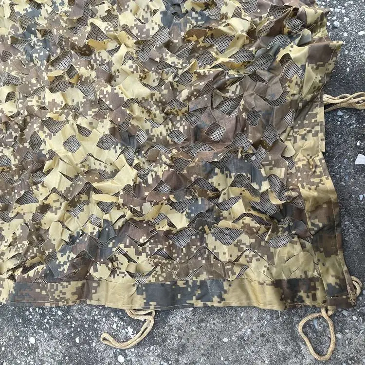 户外野营聚餐车棚遮阳网 真人训练迷彩网 防航拍山林绿化伪装网