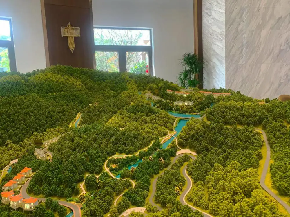 校区建设沙盘，可视化呈现校园未来蓝图