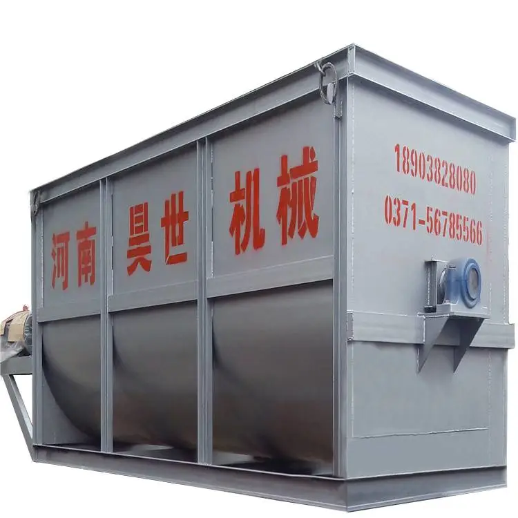 生石灰消解氢氧化钙生产线设备双轴槽式消化机化灰工艺流程