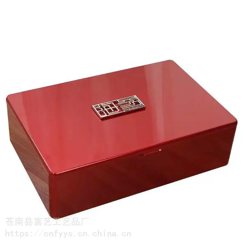 内蒙古木盒包装厂 山茶油礼盒 烤漆木盒 金银筷子木盒 国际象棋木礼盒