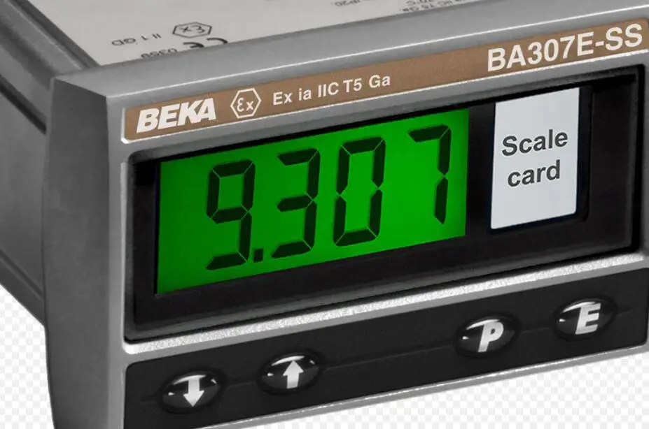 英国BEKA BA 307 E数字显示器 无需外接电源 可带背光报警不锈钢壳体