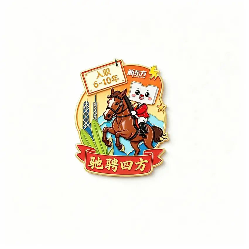 新东方活动纪念礼品马年新款冰箱贴来图定制