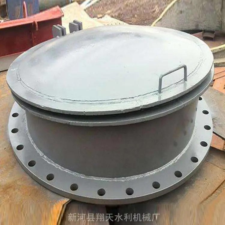 拍门_雨水拍门_双开式钢制拍门构与工作原理
