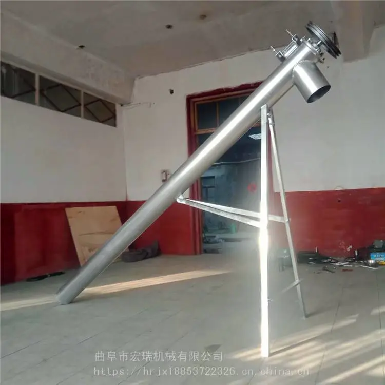 青海生产垂直提升机 螺旋上料机 U型绞龙螺旋输送机
