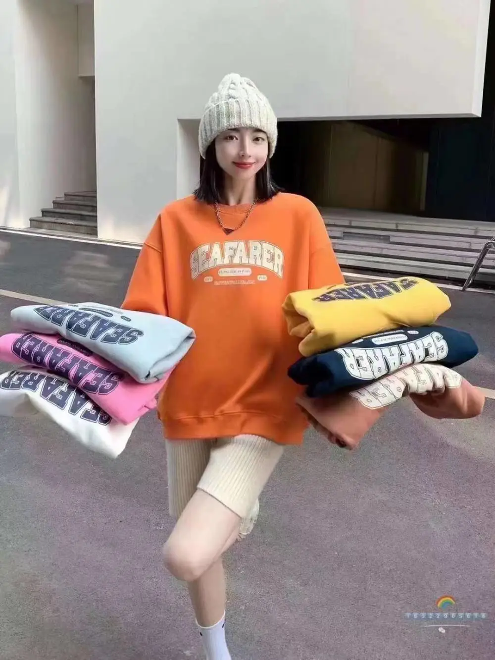 广西北海中长款百搭卫衣东莞卫衣厂家供货