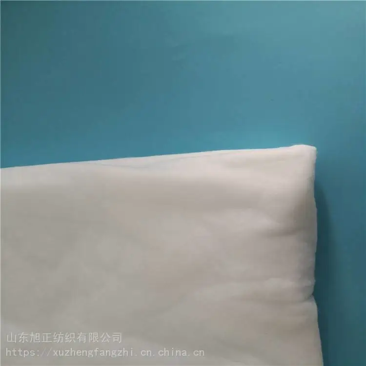 旭正纺织 涤棉针刺手工无纺棉 无荧光水洗丝绵 长期出售