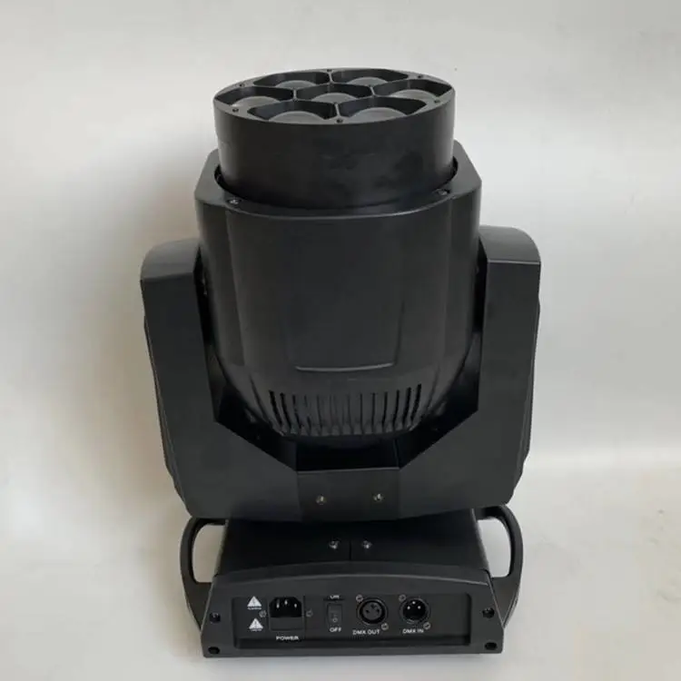 炫展灯光产品缔造XZ618聚光灯摇头灯尺寸婚庆光束灯