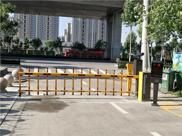 枣庄停车场道闸安装小区起落杆系统液压升降柱-生产厂家