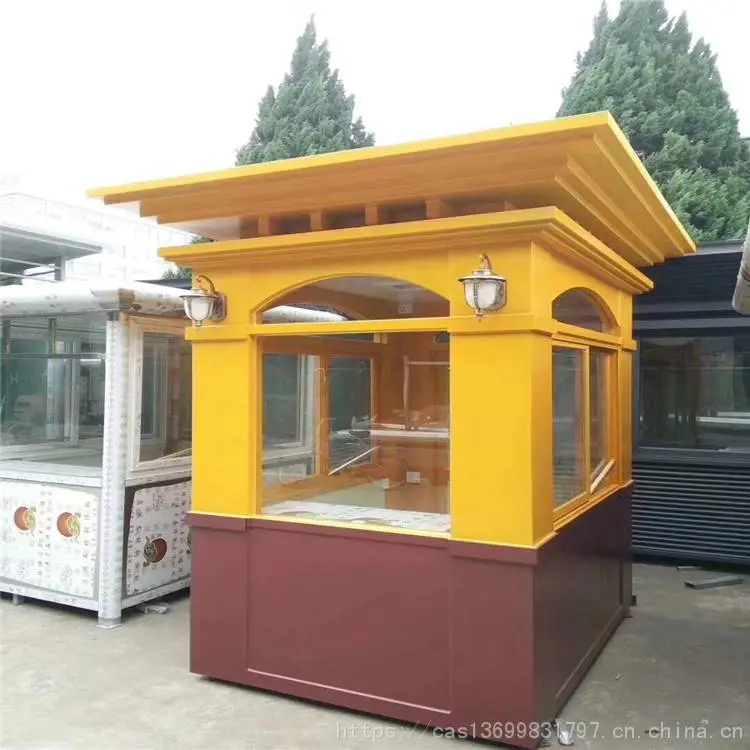 厂家批发深圳欧式艺术岗亭 深圳环卫工具房