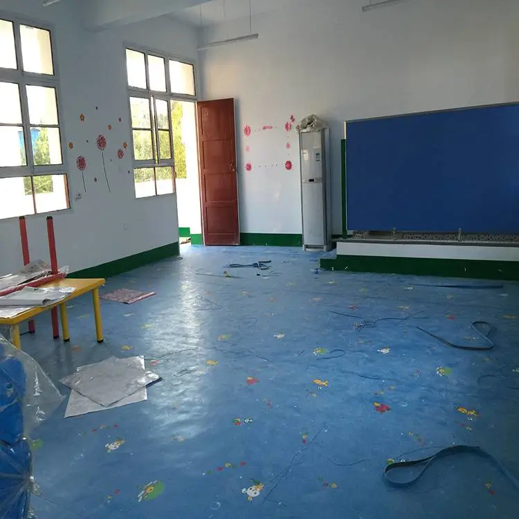 幼儿园用的塑胶地板,pvc地板设备