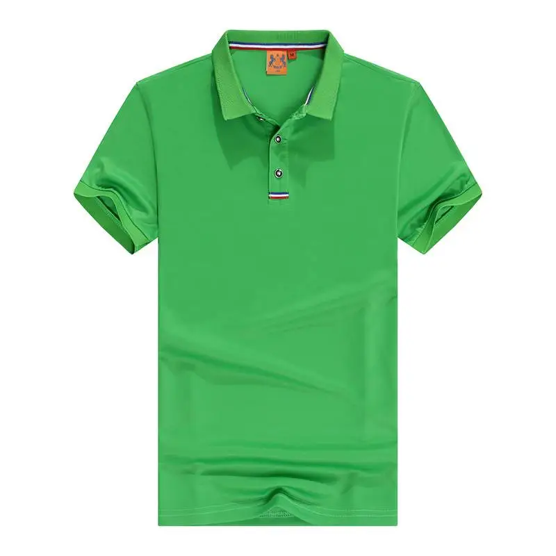 夏季短袖上衣男工作服定制t恤翻领POLO工装餐饮夏天厂服半袖订做E-159
