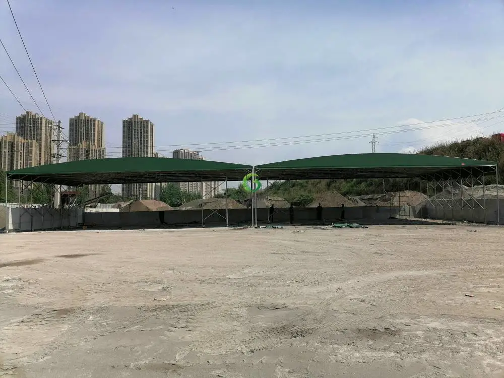 工厂大型仓储仓库推拉篷量大从优全国可上门安装内江