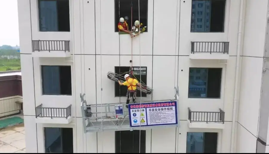 朝 阳 区 出 租 吊 篮 外墙施工高空作业平台 出租及定制服务 省钱靠谱