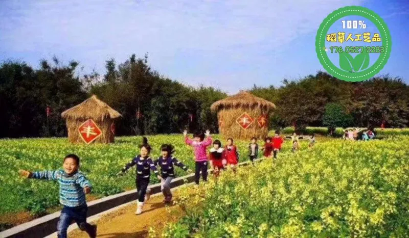 红色文化稻草人加工定制价格_稻草人厂家