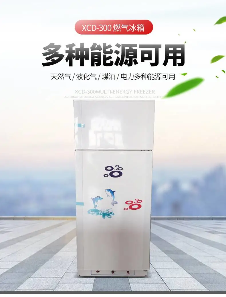 吸收式客房冰箱外贸出口燃气冰箱冰柜冷冻冷藏双开门家用冰箱XCD-278