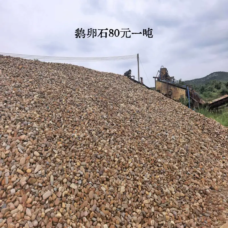 广 州中心城鹅卵石批发，500千伏需要多大鹅卵石呢？5-8公分鹅卵石