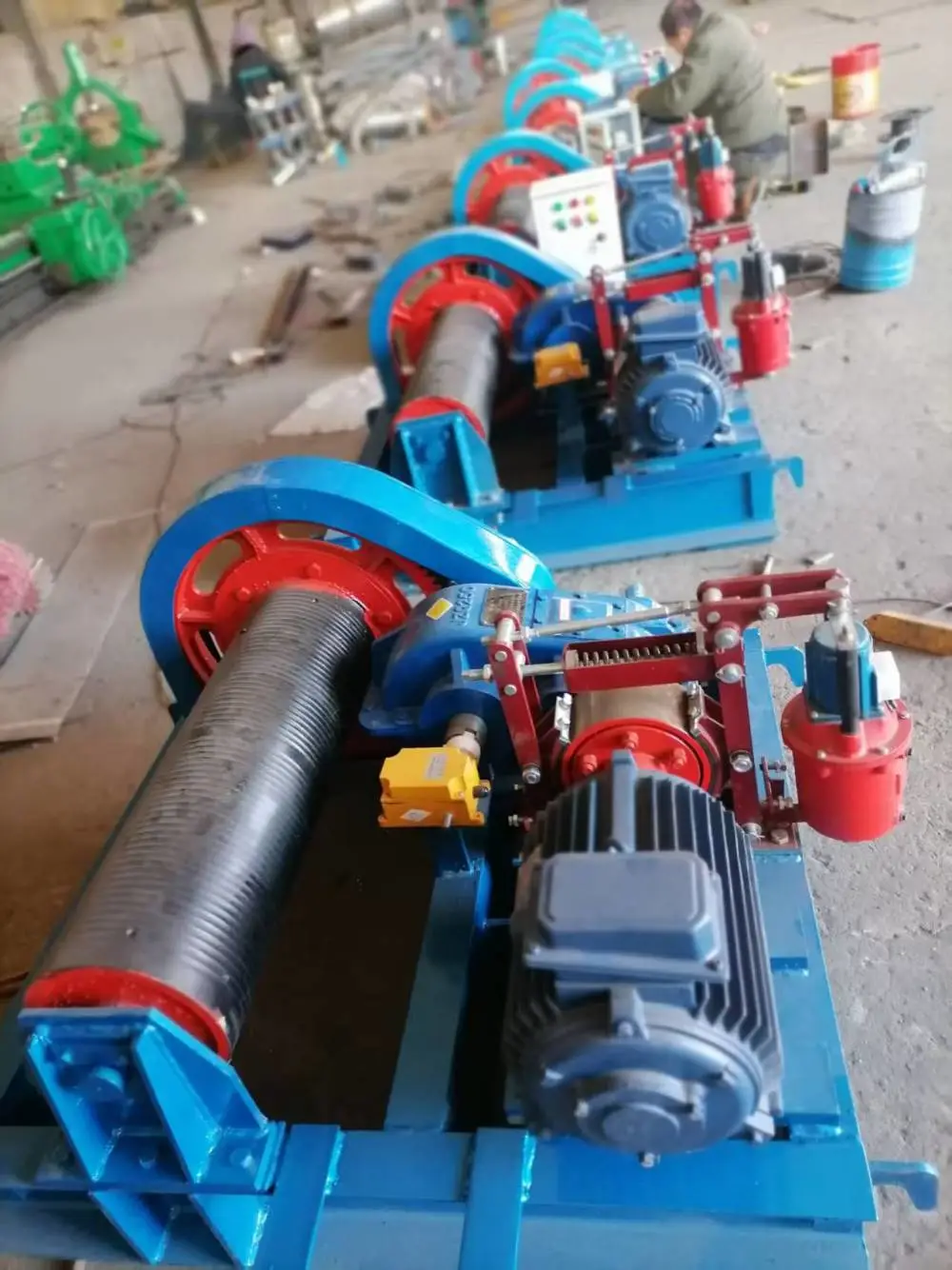 QPQ-100KN 固定卷扬式启闭机 QPQ2x40（QPK2x40卷扬机）