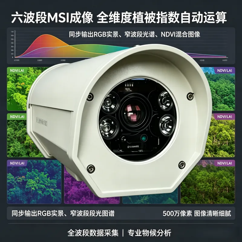 户外变焦光谱监测设备 BYQL-PhotoNet-Z 生态园区远距离物候监测仪