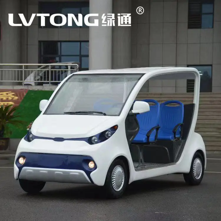 绿通4人6人8人座电动巡逻车 社区物业党群中心观光车