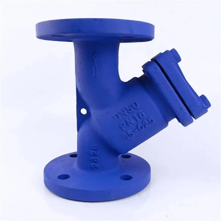 南高供应YG45H-25C DN300法兰Y型过滤器防腐蚀使用寿命长