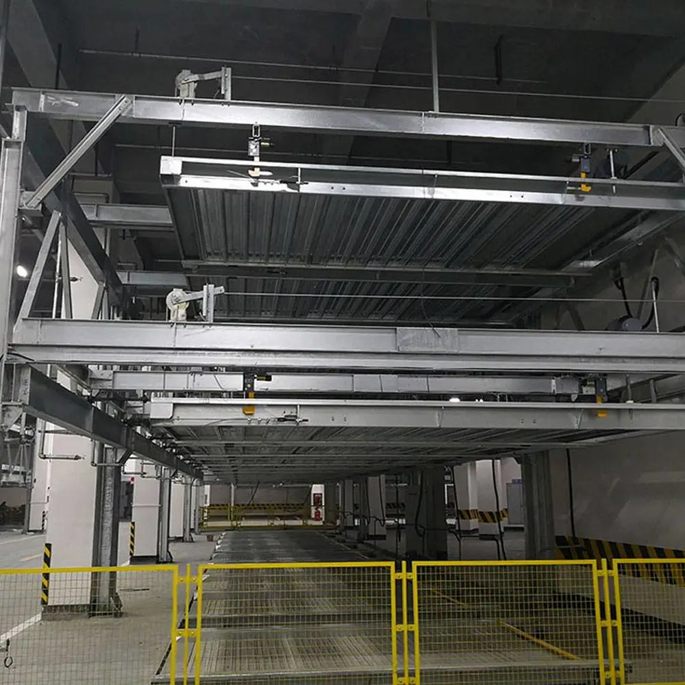 南充市南部立体车库租赁 机械停车设备家用 立体停车库安装租赁拆除 莱贝PJS立体车库回收拆除