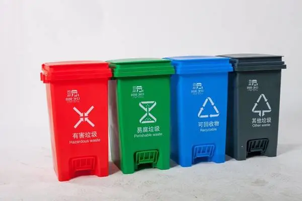浙江名鎏塑料垃圾桶240/120升环卫用规格全面