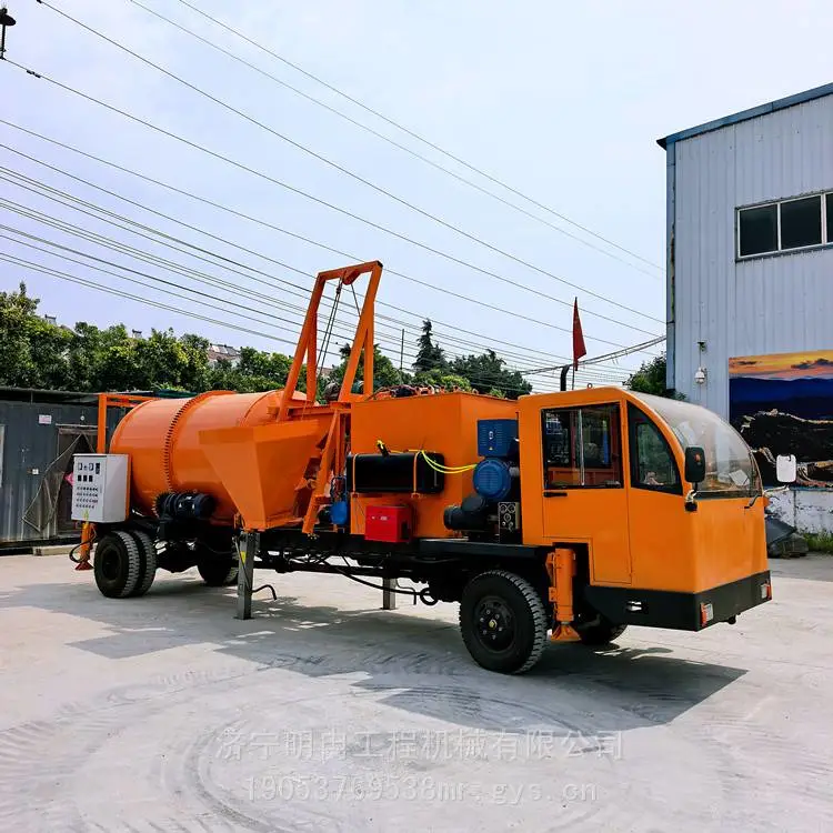 单罐车载沥青搅拌车 1.5方新旧沥青混合料再生机 路面修补坑拌和机