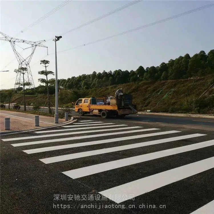 深圳厂房热熔划线 检测站热熔标线施工多年经验