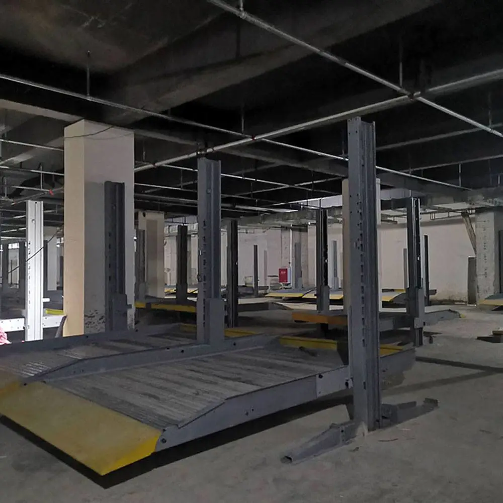 四川犍为立体车库租赁 小区立体车库厂家 成套立体车库 莱贝立体车库游乐园出租