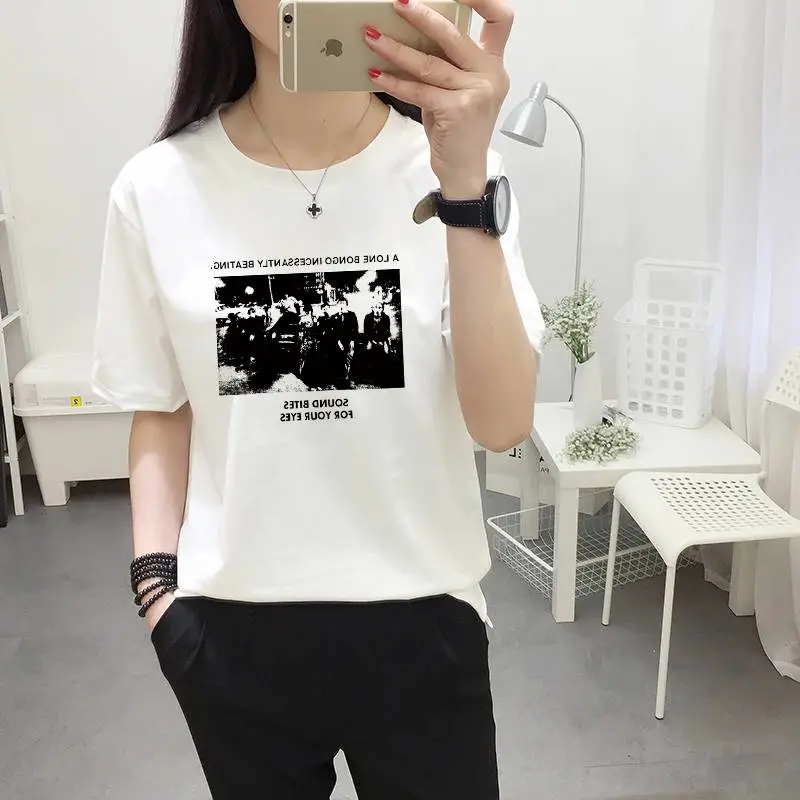 批发衣服一手货源几块钱短袖T汗衫新款时尚半袖T恤全场甩卖录音免费