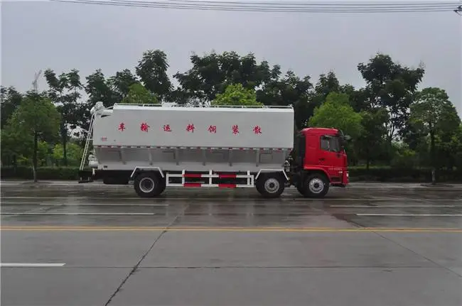 江淮***后六多功能饲料车-拉饲料汽车可拉不同饲l料