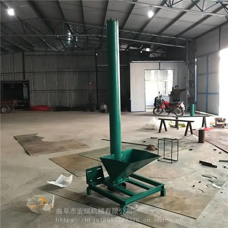 青海生产垂直提升机 螺旋上料机 U型绞龙螺旋输送机
