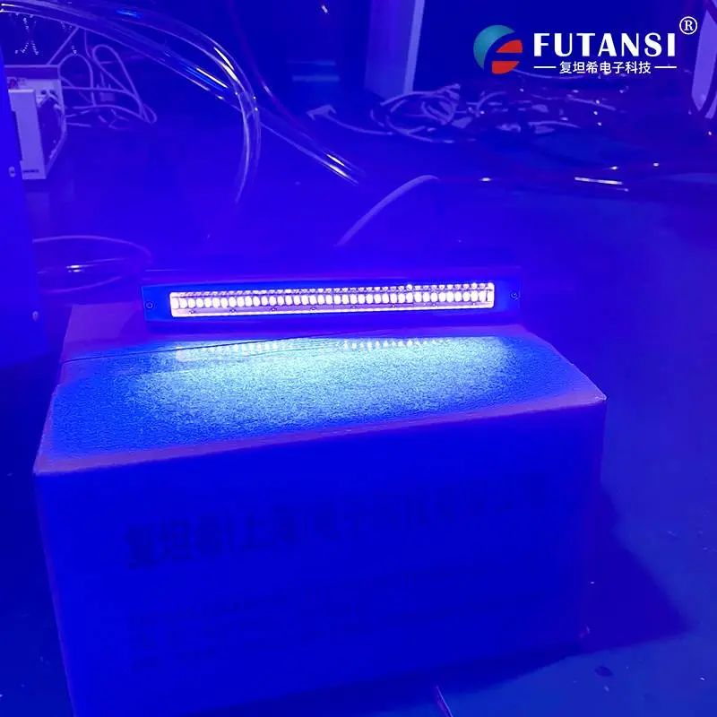 高功率水冷uvled线光源 能量高 固化速度快 效***