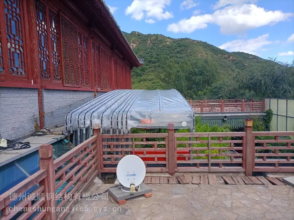 阳光停车棚电动雨蓬制造商有哪些仓库大棚仓库大帐篷