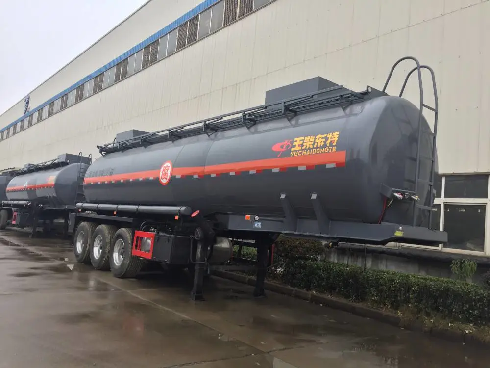 空气悬挂钢衬塑罐车,钢衬塑罐车 化工液体防腐罐车价格图片