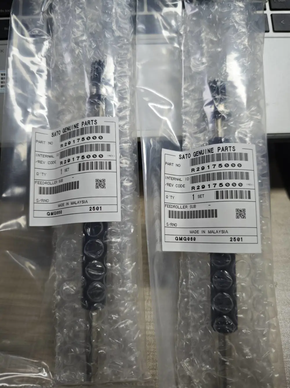 S84ex打印引擎前滚轴 日本SATO佐藤配件 R29177000 条码打印机压印轴