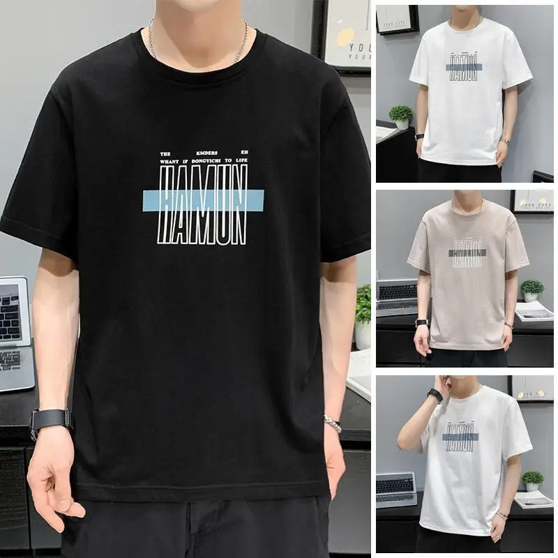 服装尾货库存回收大码男装短袖t恤加肥中年地摊夏季服装哪里批发