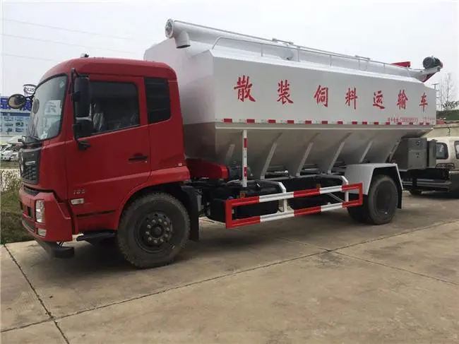 江淮***后六多功能饲料车-拉饲料汽车可拉不同饲l料