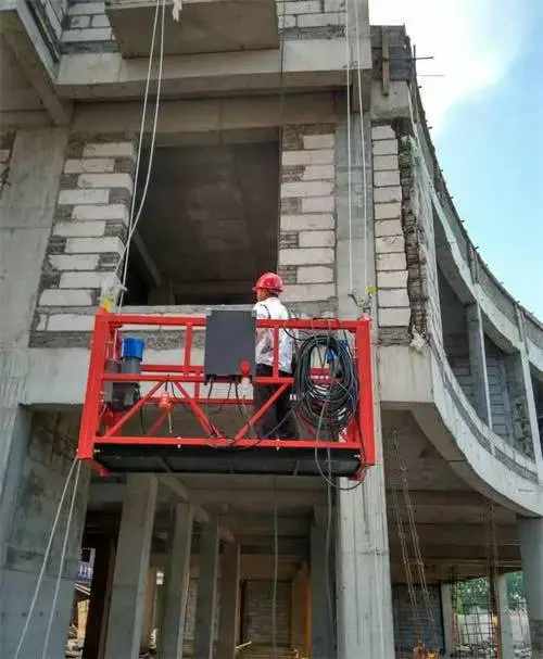 北 京 房 山 区 吊 篮 出 租 迷你轻便型设计 老旧小区改造高空作业神器