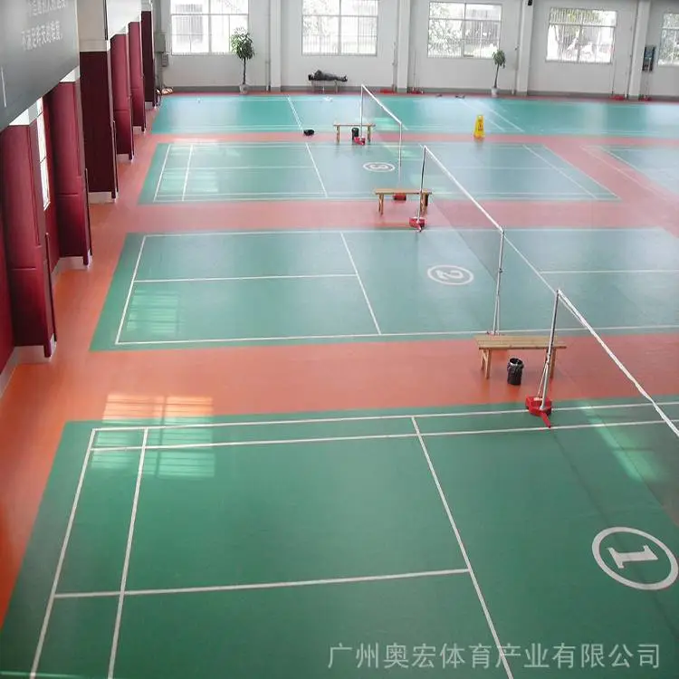羽毛球塑胶场地维修,羽毛球场要建多高