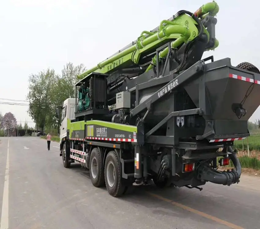 小型混凝土泵车_58米搅拌天泵_产品型号任您选